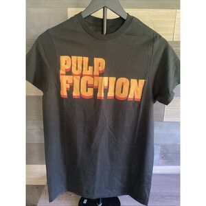 Pulp Fiction Cotton Black Graphic T-Shirt Size S 2020 Used S/S Mens